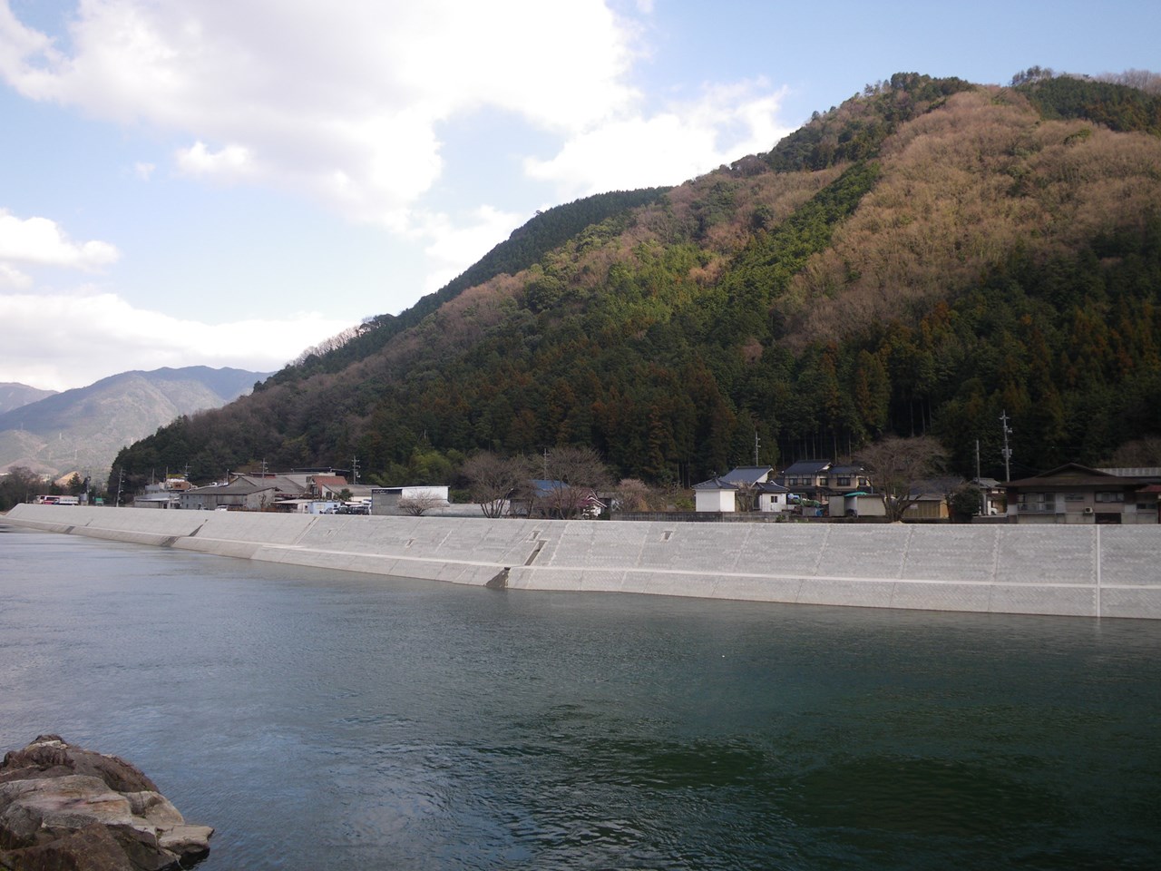 写真：太田川八木地区第２護岸