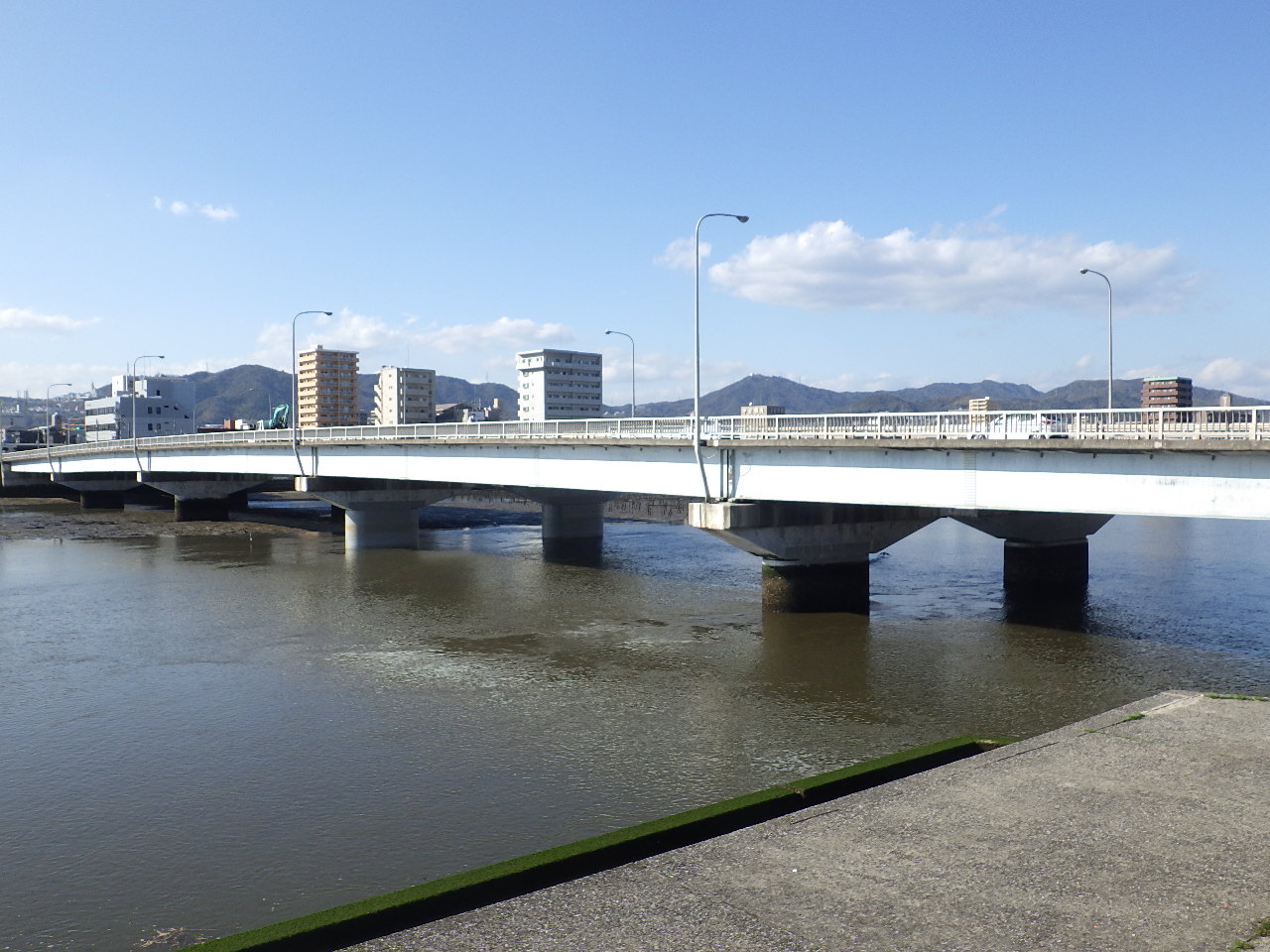 写真：昭和大橋耐震補強工事（その2）