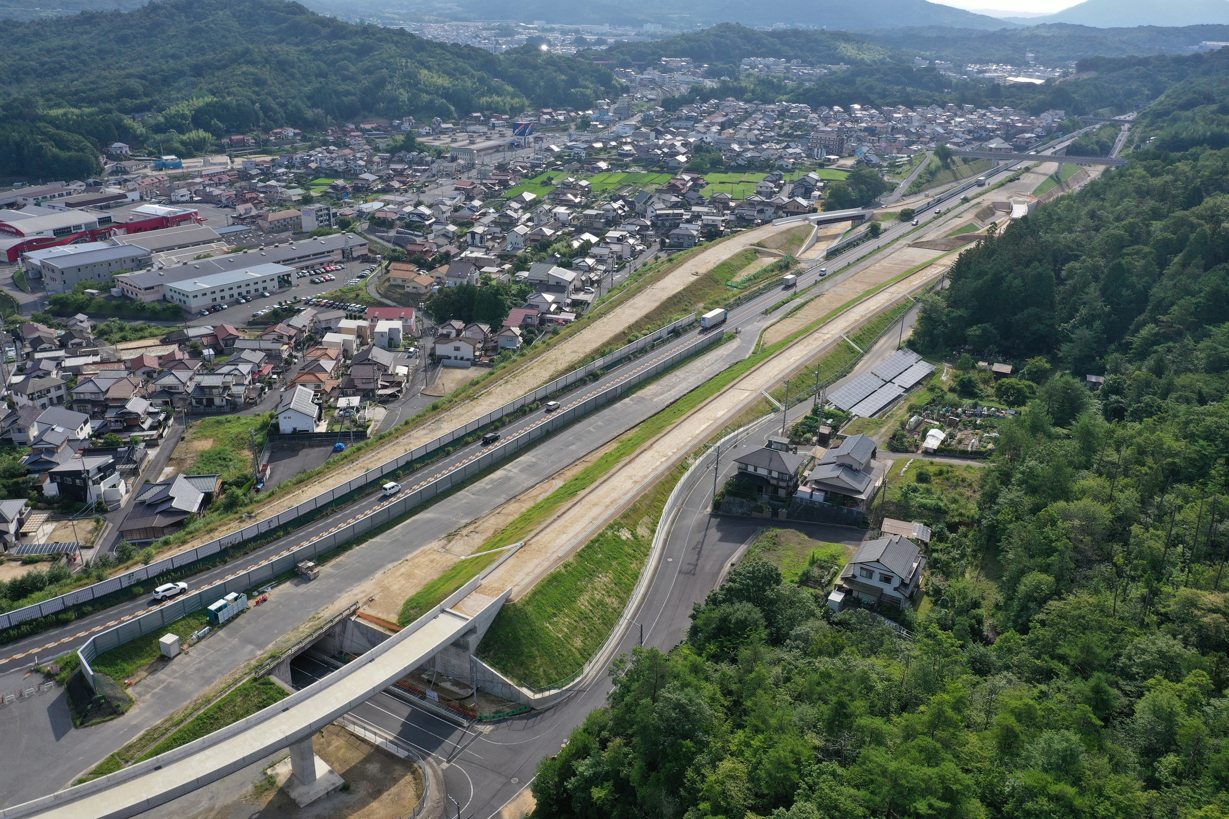 写真：安芸バイパス八本松ＩＣ第３改良工事