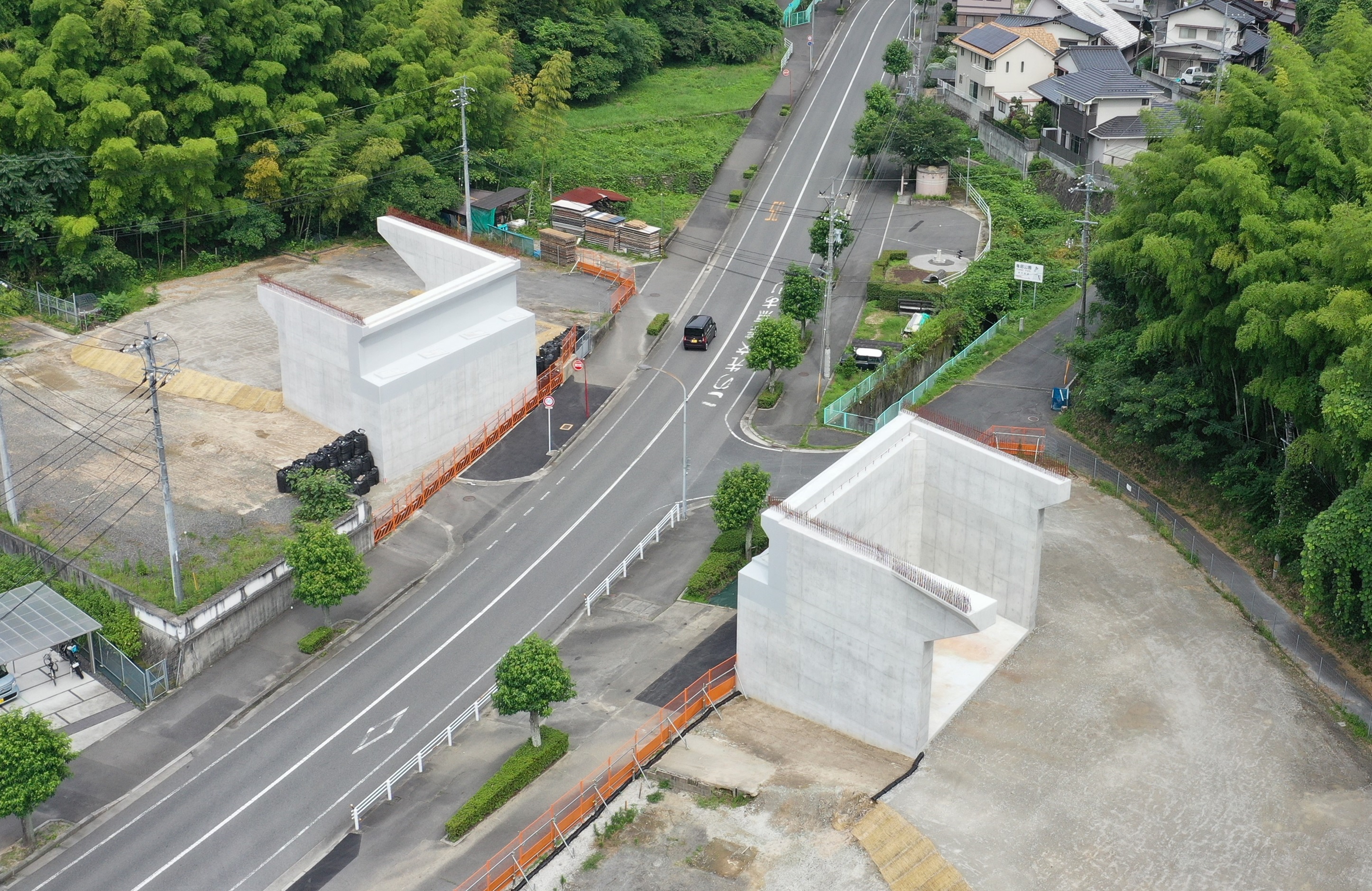 写真：令和２年度岩国・大竹道路御園橋外下部工事