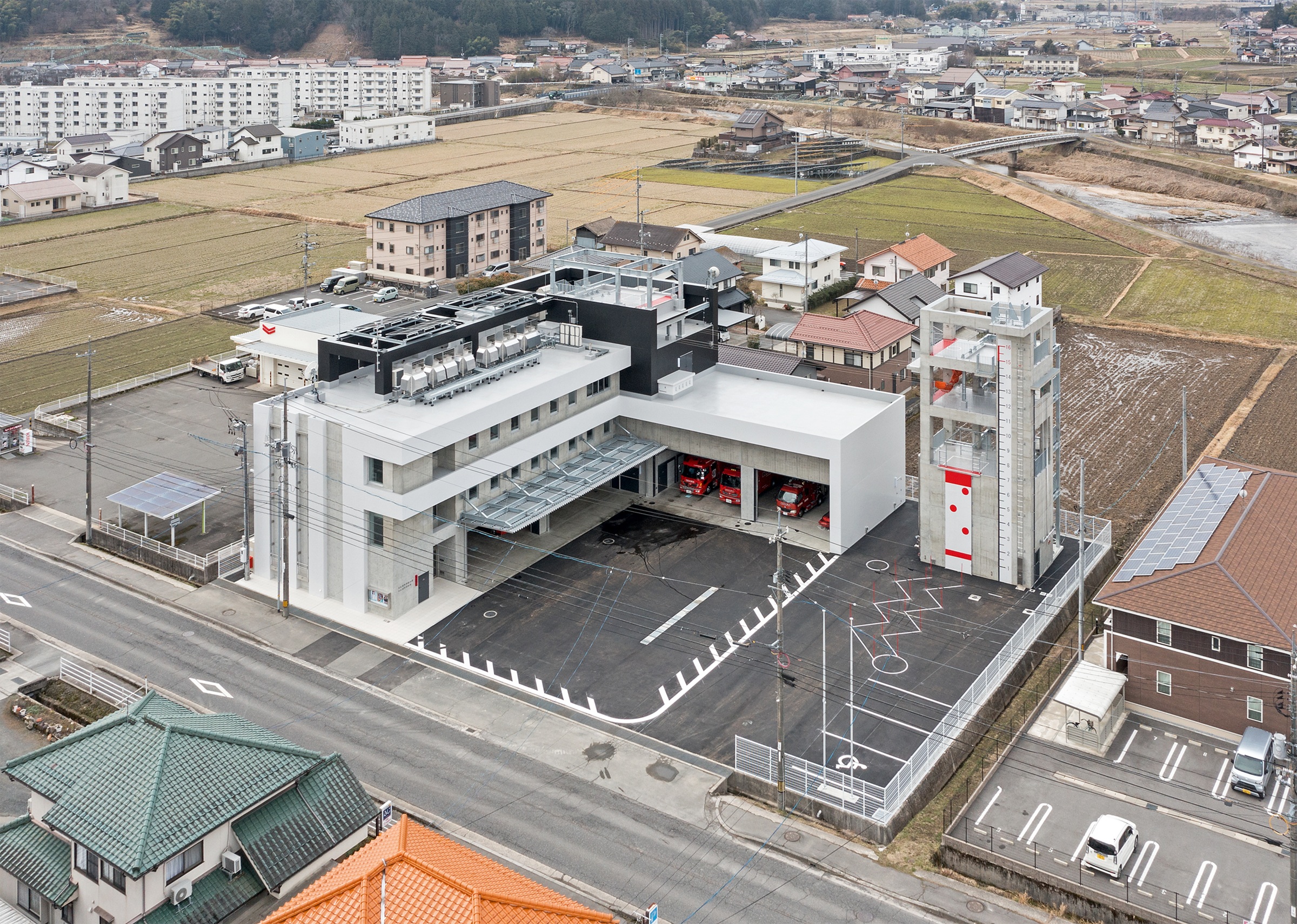 写真：北広島町消防本部・本署庁舎